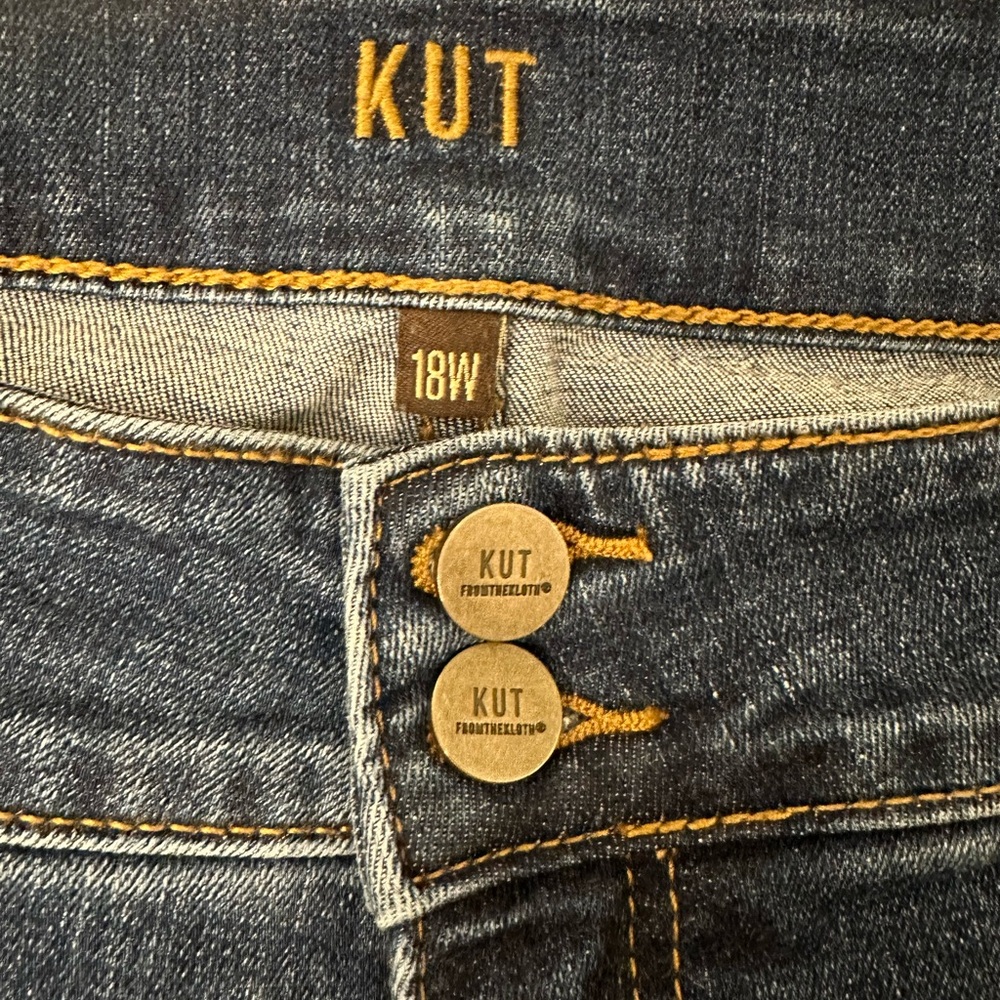 Kut from the Kloth Women’s Dark Blue Denim Jeans